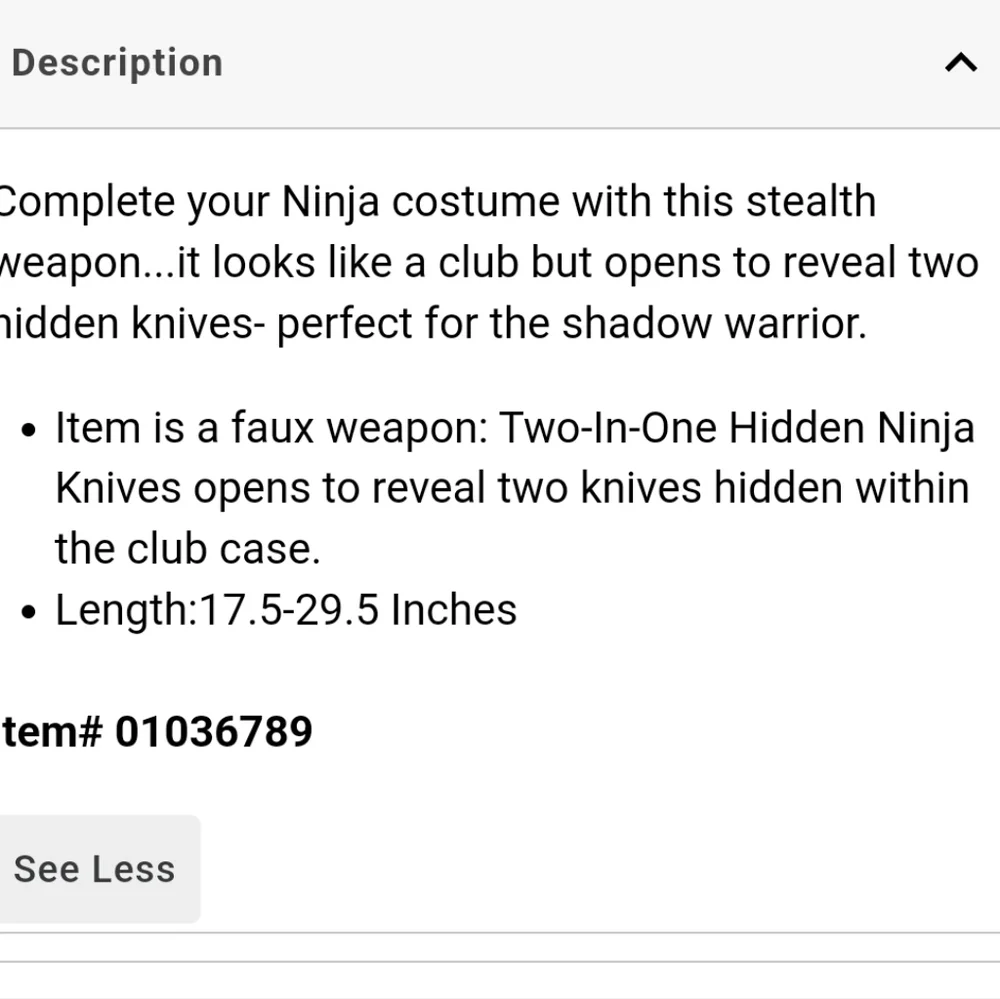 NEW TARGET Kids Ninja Fake Play Plastic Knives